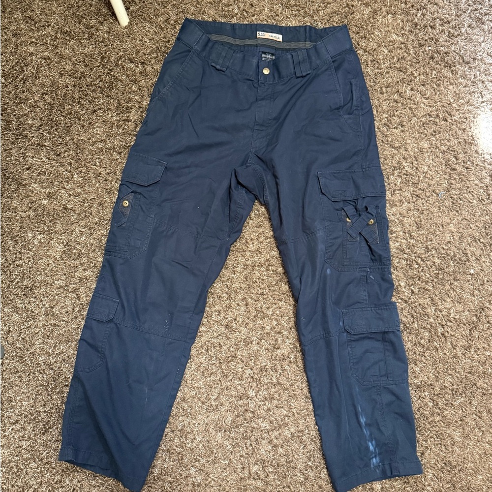 UNIONBAY Men's Dark Blue Cargo Pants